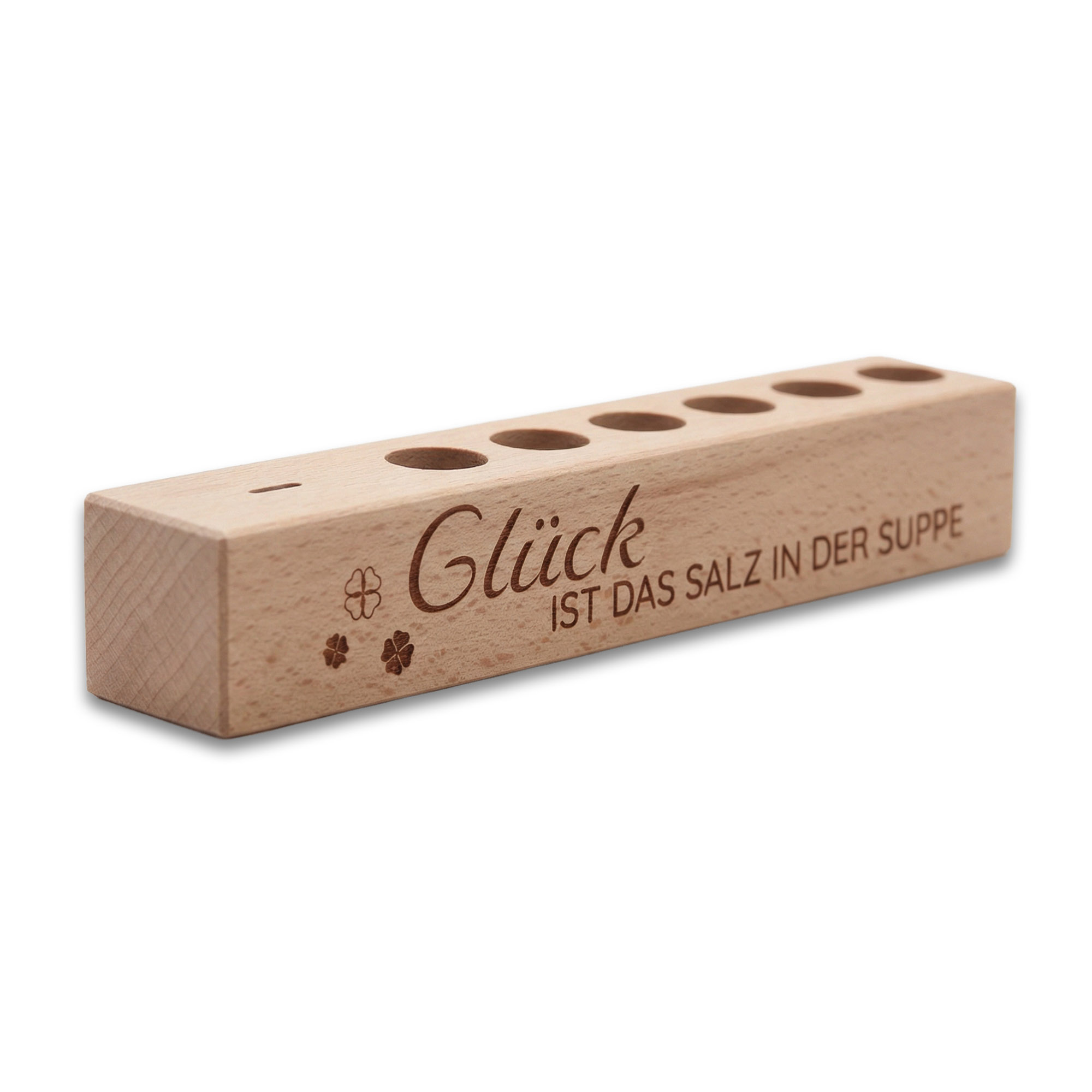 6er Gewürzständer „Glück ist das Salz in der…“